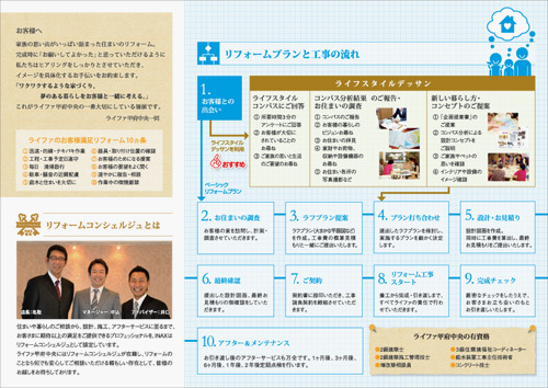 リーフレット INAX LIFA 甲府中央様